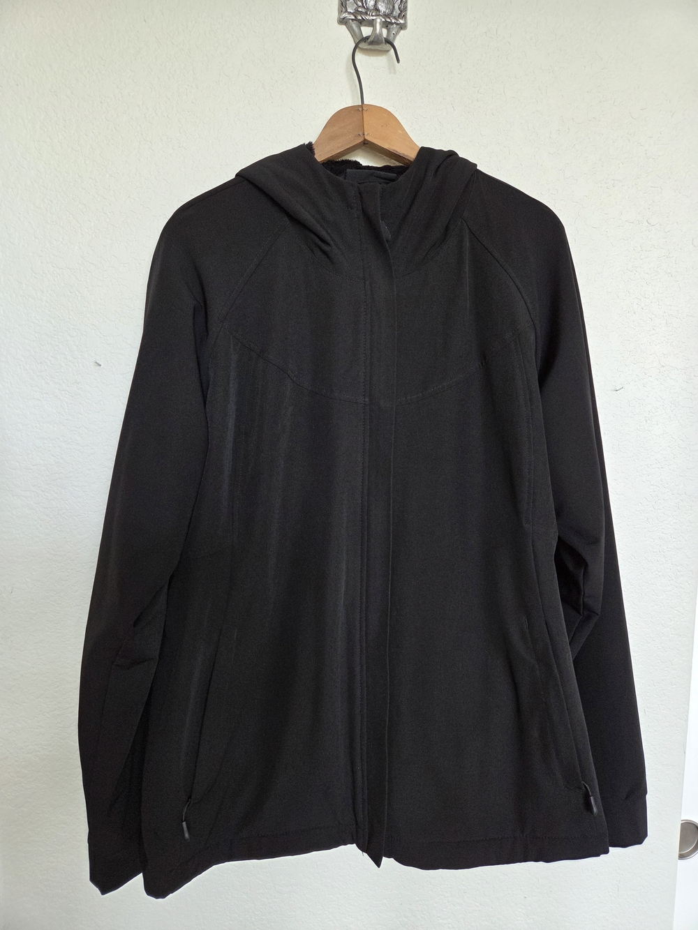 Kirkland Signature Black Hooded Ski & Snow Jacket